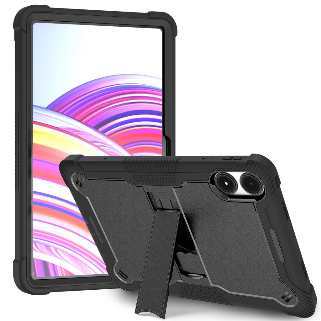 For Xiaomi Poco Pad/Redmi Pad Pro/Pad Pro 5G Case Silicone+PC Tablet Protective Cover with Kickstand