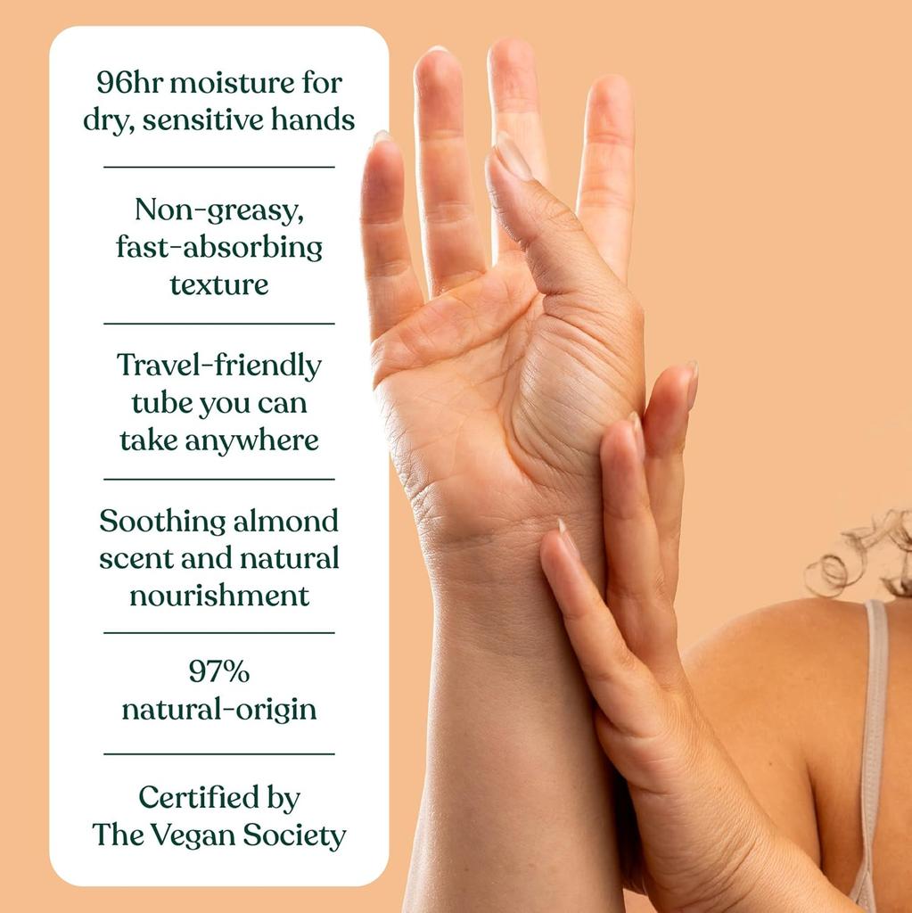 The Body Shop Almond Milk & Honey Calming Hand Cream 30ml Pack For Sensitive Dry Skin