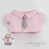 20cm Doll Clothes 17cm Labubu Clothes Shirt Tie and Trousers Set Mini Plush Doll'S Outfit Clothing Dolls Accessories