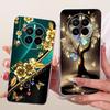 For Huawei Mate 50 Case Mate 50 Pro Cover Popular Butterfly Flower Soft Clear Silicone Phone Covers For Huawei Mate50 50E Fundas