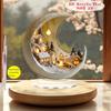 2D Flat Acrylic Moon City Decoration, Indoor and Outdoor Decoration - No Battery/electricity Required, Free Day Decoration, Shop Decoration,