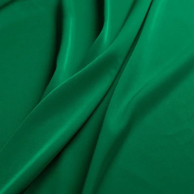 100x125cm  Ice Sensitive Thin Stretch Matte Satin Fabric Satin Dress  Camisole Shirt  Pajamas  Qipao Clothing Design Fabric