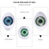 Iplusmile 20 buc Ochi de Păpușă, Globuri Oculare 3D Rotunde și Semirotunde, 23mm (Culori mixte), pentru proiecte DIY de Halloween