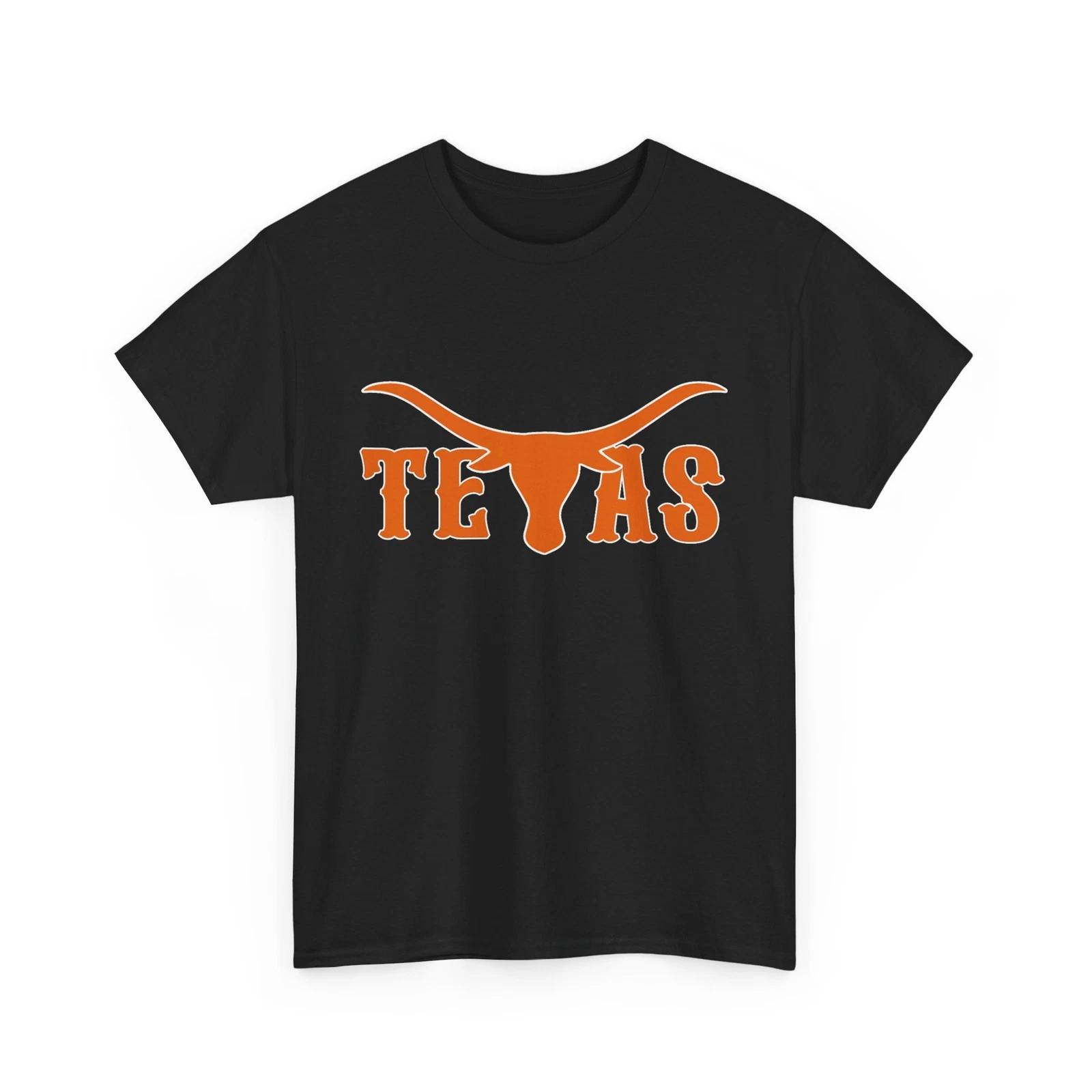 Texas USA Longhorn Austin Pride Bull American T-Shirt S