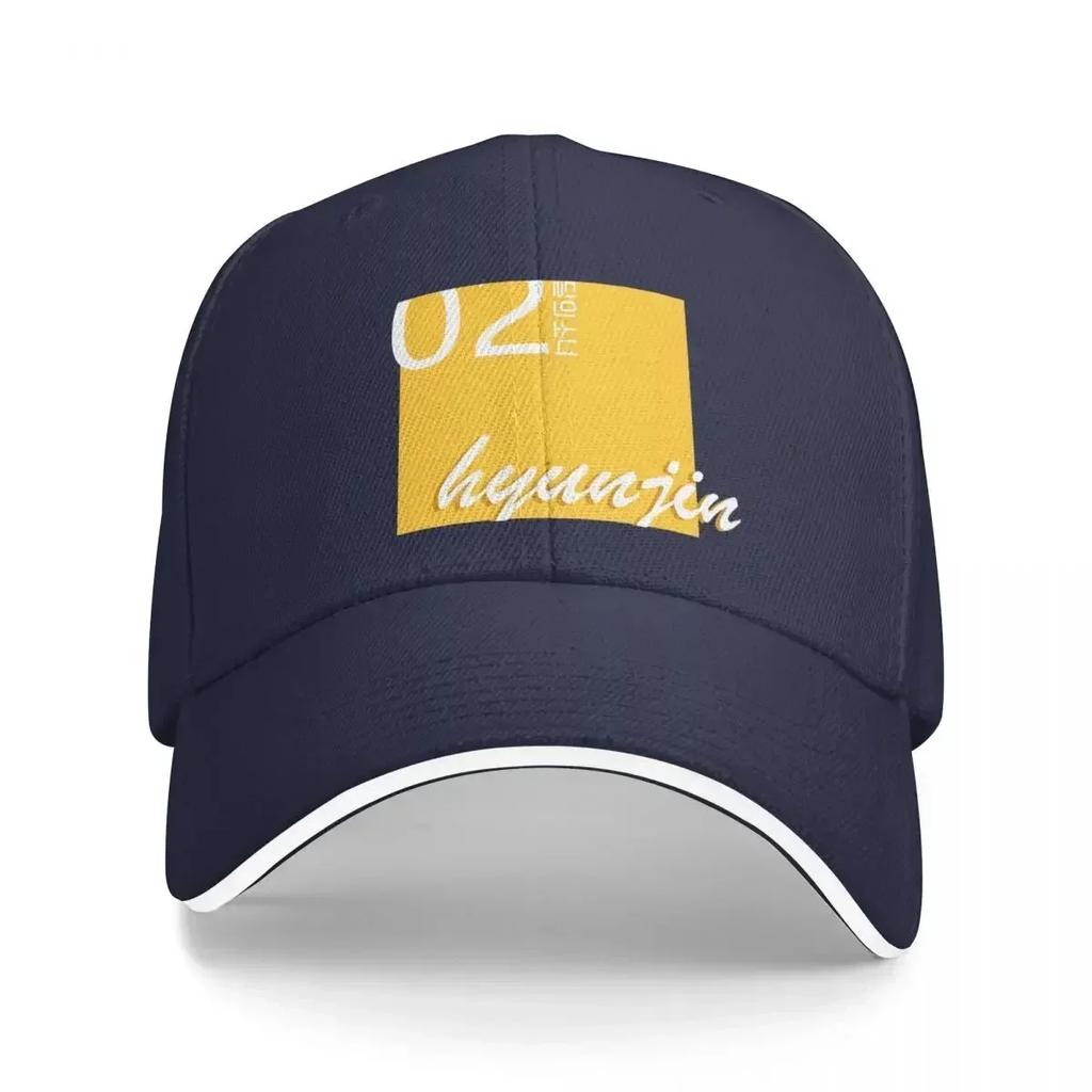 Loona Hyunjin 02 Logo Baseball Cap Sunhat Uv Protection Solar Hat Unique Hats Designer Unisex Womens