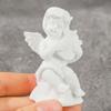 Nordic Style Resin Angel Gypsum Portraits Mini Cupid Figurines Plaster Sculpture Greek Mythology Statue Desktop Ornament Crafts