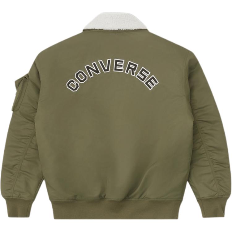 New Converse Jackets Coats Men's Green 10026921-A02
