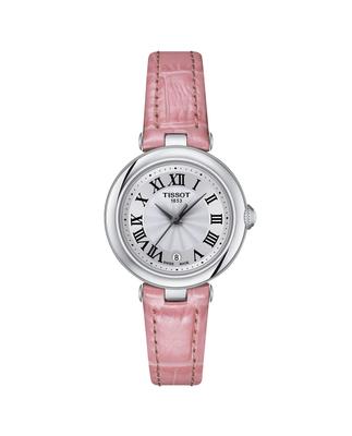 Tissot Bellissima Kvartsur med Læderrem og Hvid Skive (T1260101601301) til Kvinder [Officielt Importeret]