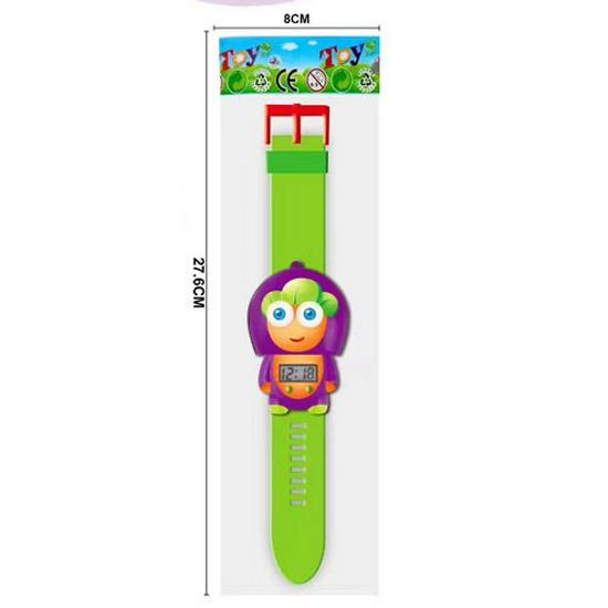Cartoon Fruit-Shaped Silicone Watch Toy for Kids - Fun Gift for Kindergarten & Elementary Students