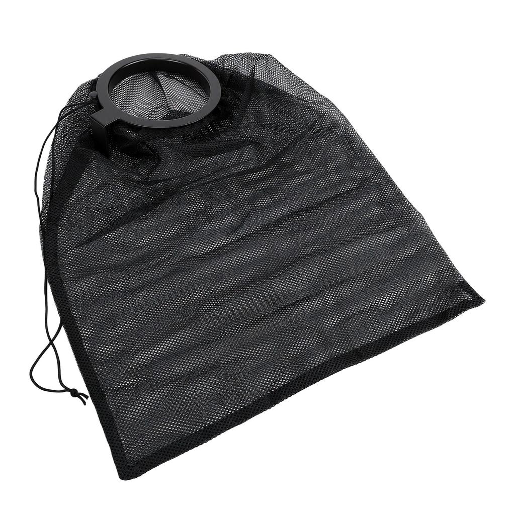 Boat Trash Bag Portable Wide Opening Large Capacity Hoop Mesh Garbage Bag for Cooler Fishing Kayak Camping
