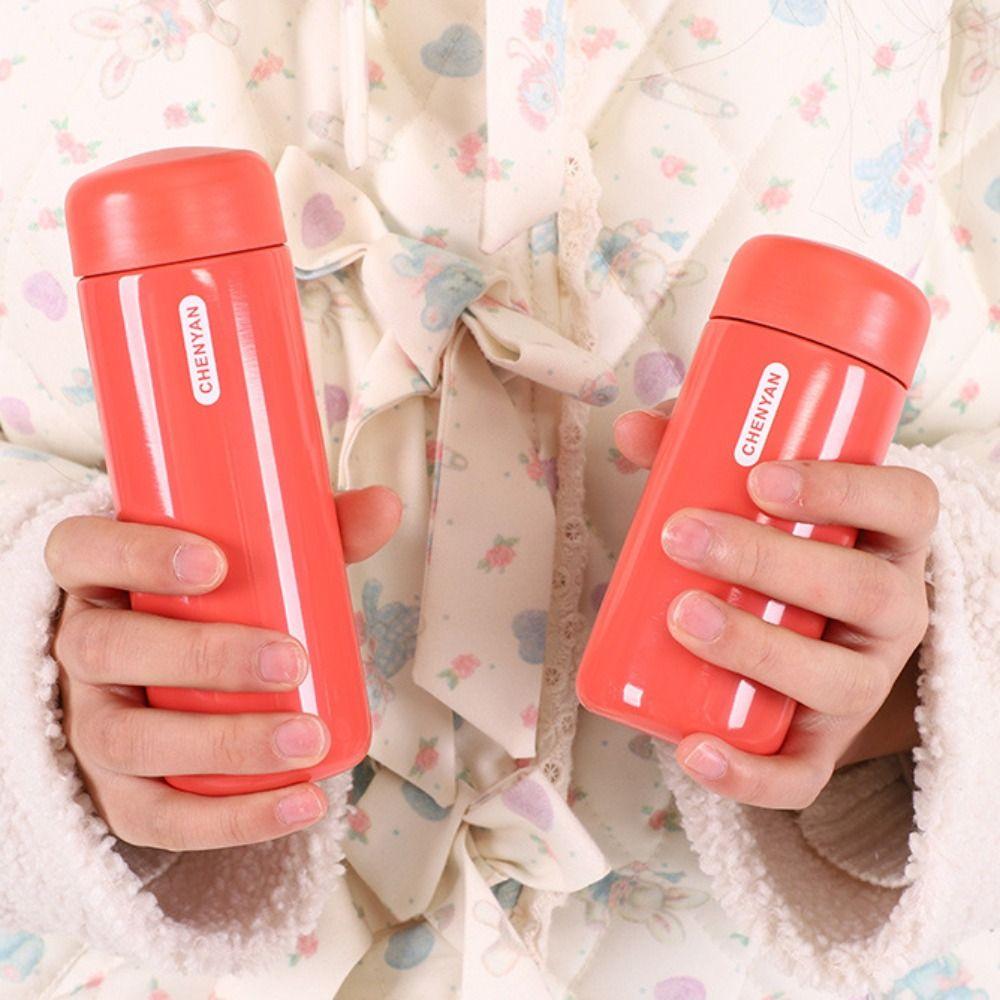 Double Layer Pocket Thermos Cup Insulated Thermal Water Bottle Stainless Steel Thermos Cup Gift