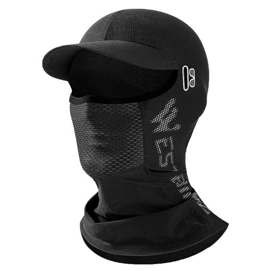 

Good Skin-touch Bicycle Face Cover Comprehensive Skin Protection Accessories Good Toughness Cycling Headgear for Sports чёрный