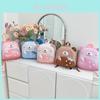 Adorable Cartoon Bear Kids Backpack For Boys And Girls With Breathable Oxford Fabric Design