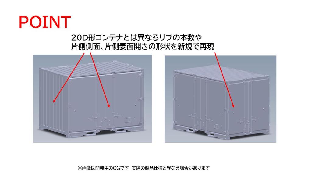 Tomytec TOMIX HO Gauge JR Type Container Set of Railway Model 20G-0 (Early Model), 3, Supplies, HO-3155