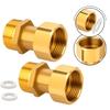 3 4 Inch Male X Female Thread Brass Threaded Adapters Leak Proof Plumbing Fitting Accessory Easy To Remove And Install
