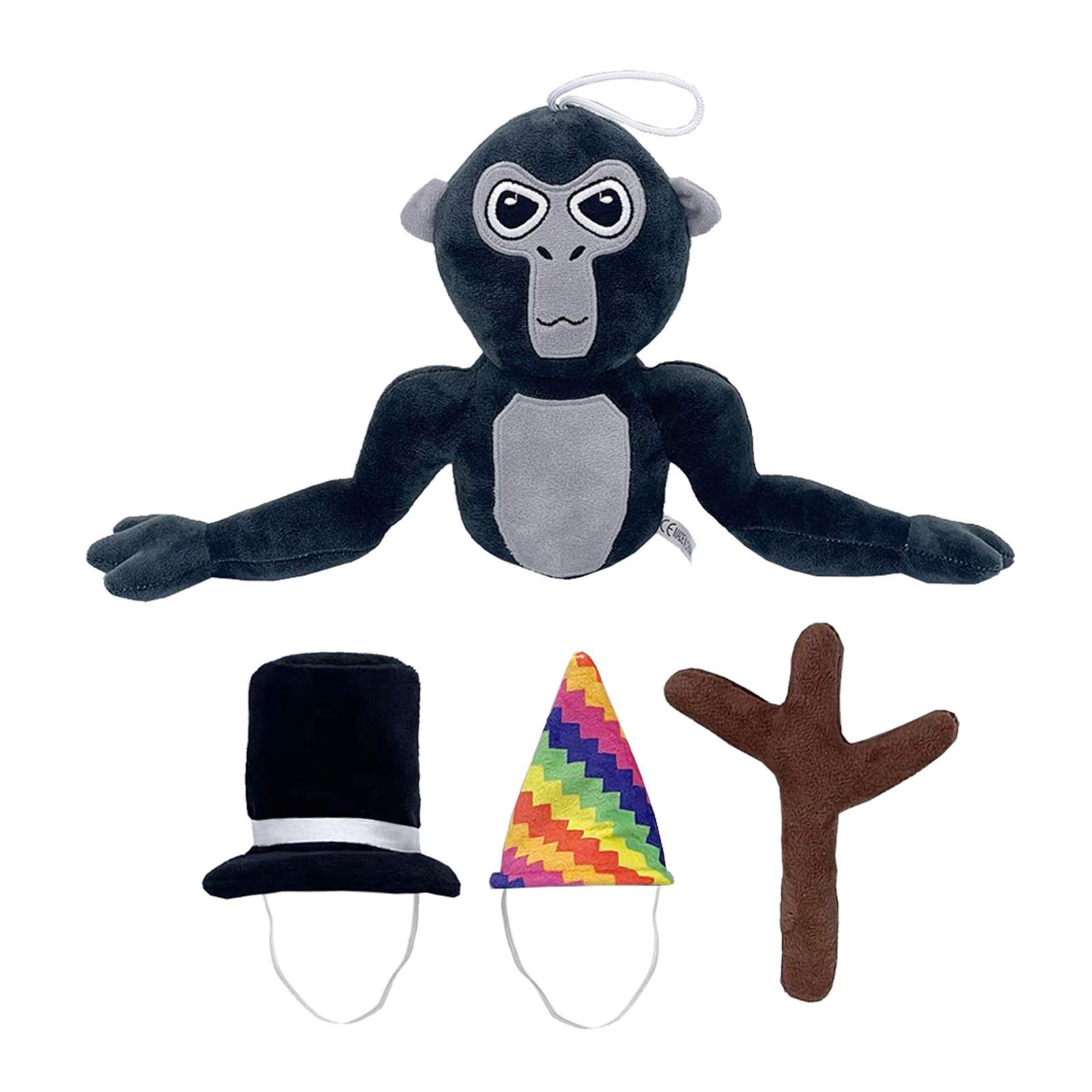 

7,8-дюймовая плюшевая игрушка Tag Monkey для фанатов игр и детей One Size