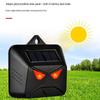 Repellente per Animali ad Ultrasuoni Solare con Luce Lampeggiante per Ratti, Lupi, Serpenti e Altri Animali
