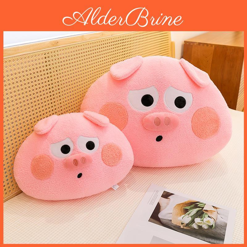 Süßes Schwein Plüschkissen mit superweichem Kurzplüsch für Mädchen, Heimdekoration und Geschenk
