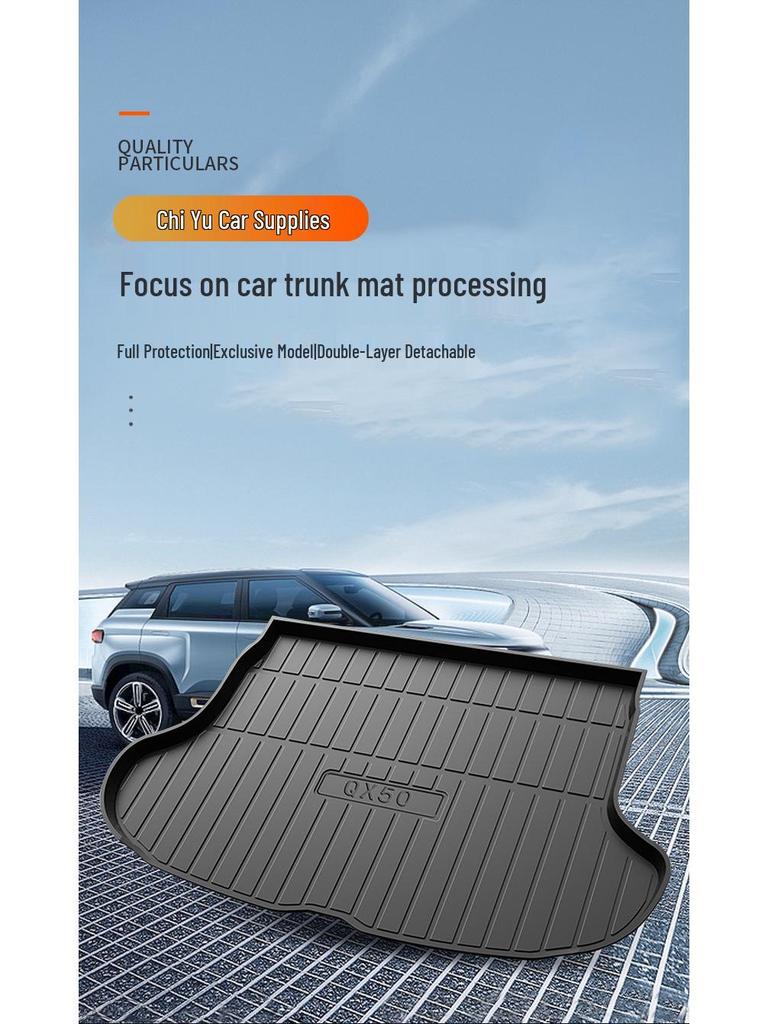 Waterproof Durable Trunk Mat for Infiniti - Car Accessories