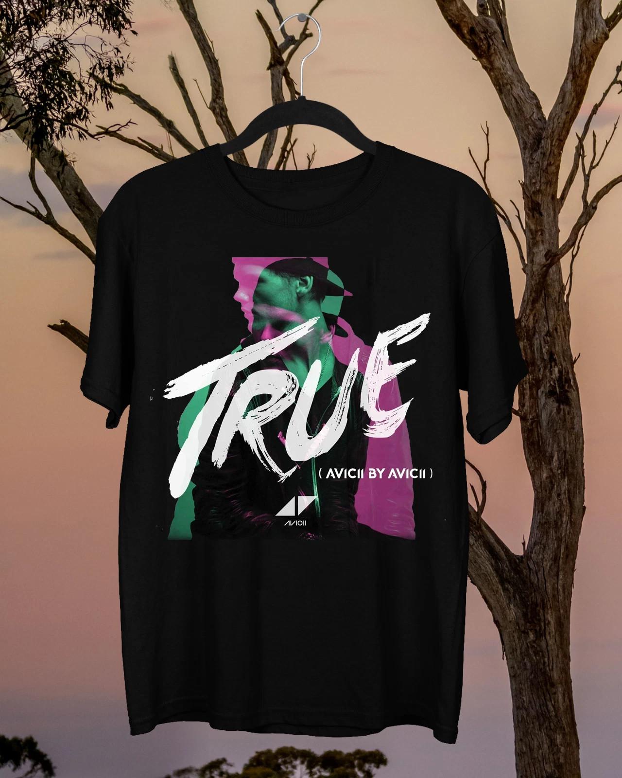 Inspired Avicii Singer True Basic Cotton Black All Size Men T-Shirt S-5XL Unisex T-Shirt L