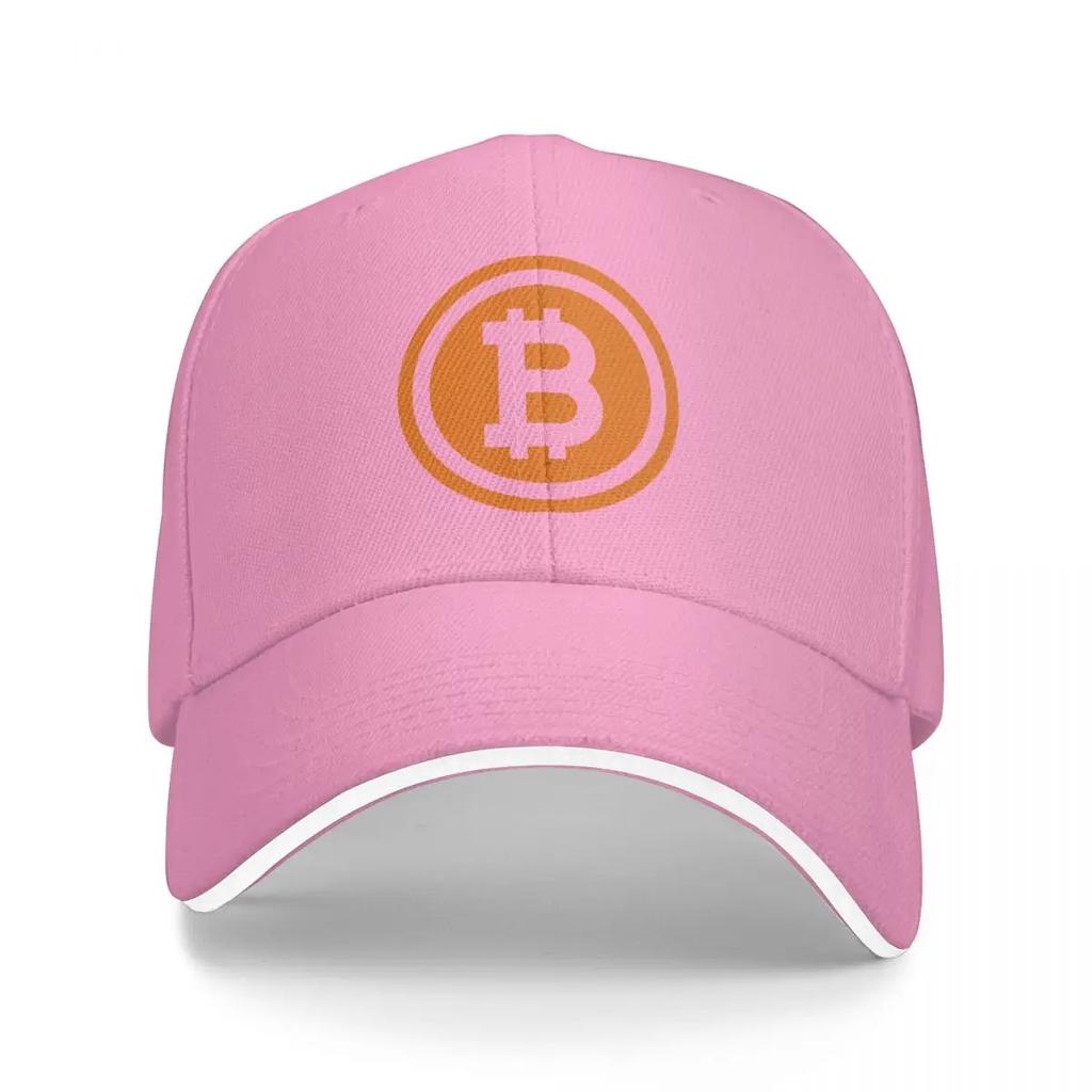 Czapka z daszkiem unisex Bitcoin Logo Modne czapki Kapelusze dla Logo Asquette Homme Czapka taty dla czapki typu Trucker unisex