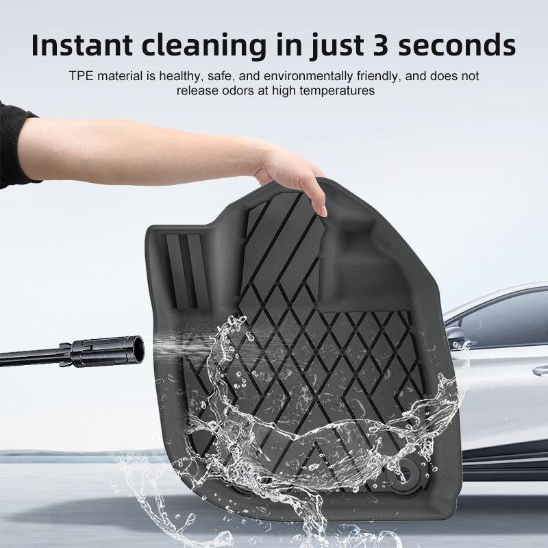 Custom Waterproof TPE Floor Mats for 2023 Honda HR-V RHD Models