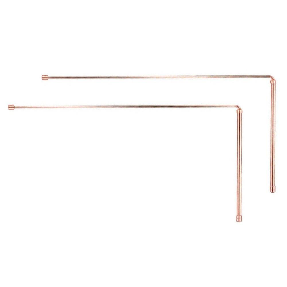 Copper Probe Rod Set 2 Pieces for Water Detection and Treasure Finding
