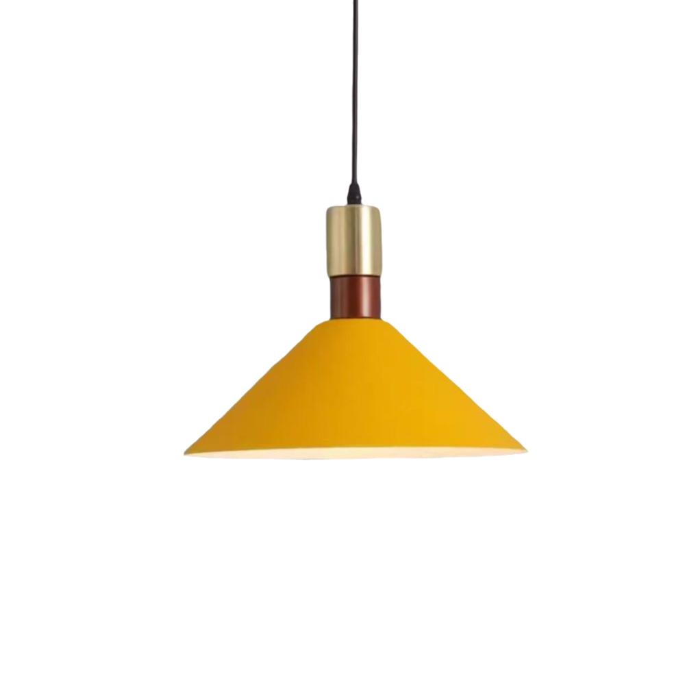 

Nordic Minimalist Ceiling Pendant Light Simple Design LED Lighting LED Hanging Lamps Lustre Finis Dimmable Pendant Light Bedroom жовтий