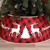 1pcs/set Christmas Tree Skirt with Non-woven Fabric Festive Holiday Decor Base Mat for Xmas Tree Table Home Decor