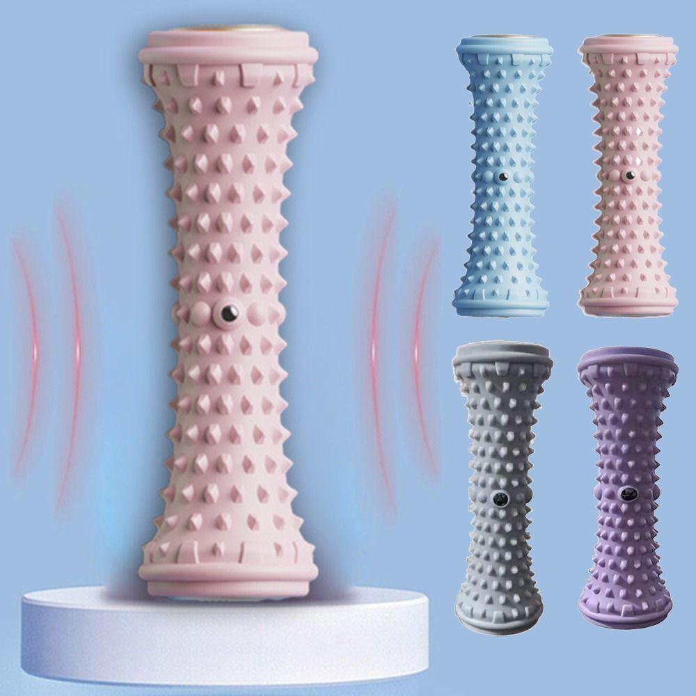 2 Stück Manuelle Bedienung Fußmassage-Roller Mittlere Festigkeit Fußentspannungswerkzeug Wohnzimmer