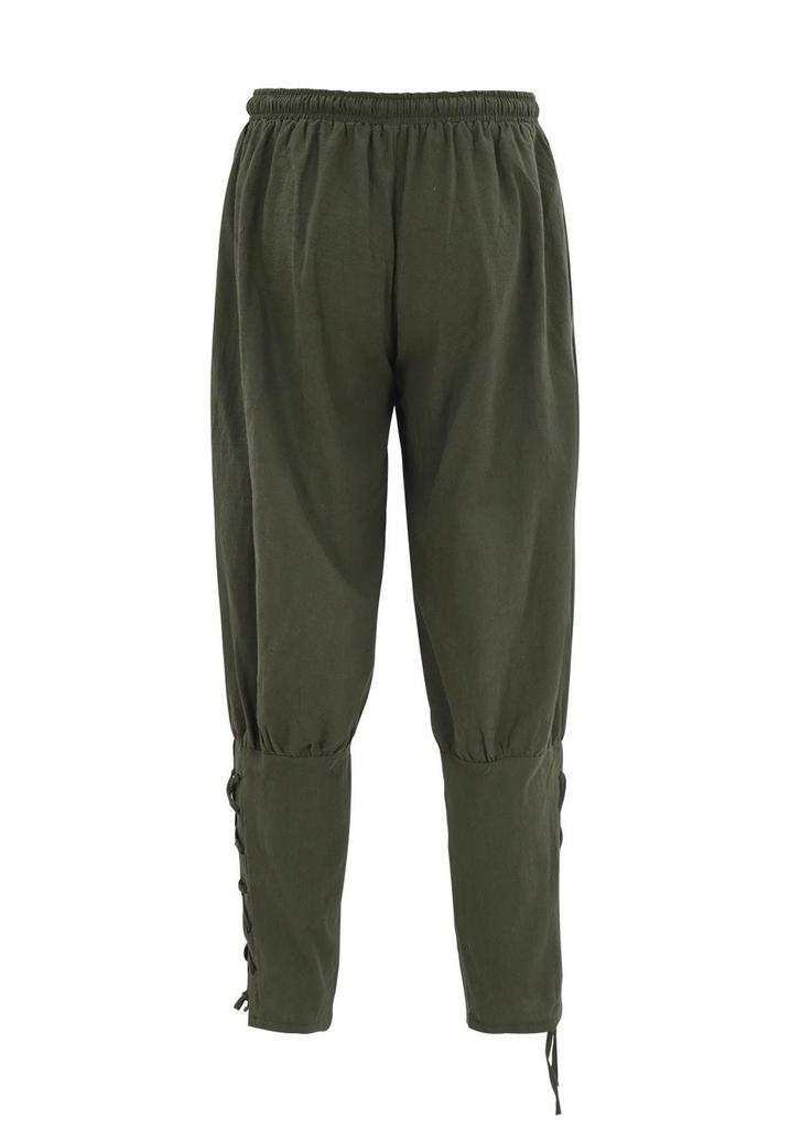 2025 Men's Medieval Striped Pirate Leggings Cosplay Costume Pants