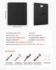 30W 12V Solarpanel Batterieladegerät, Solar-Batterie-Erhaltungsladegerät mit integriertem Smart Controller & 3 Anschlusskabeln, IP67 Wasserdicht