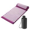 Yoga Acupressure Mat with Head Pillow for Muscle Relaxation and Massage