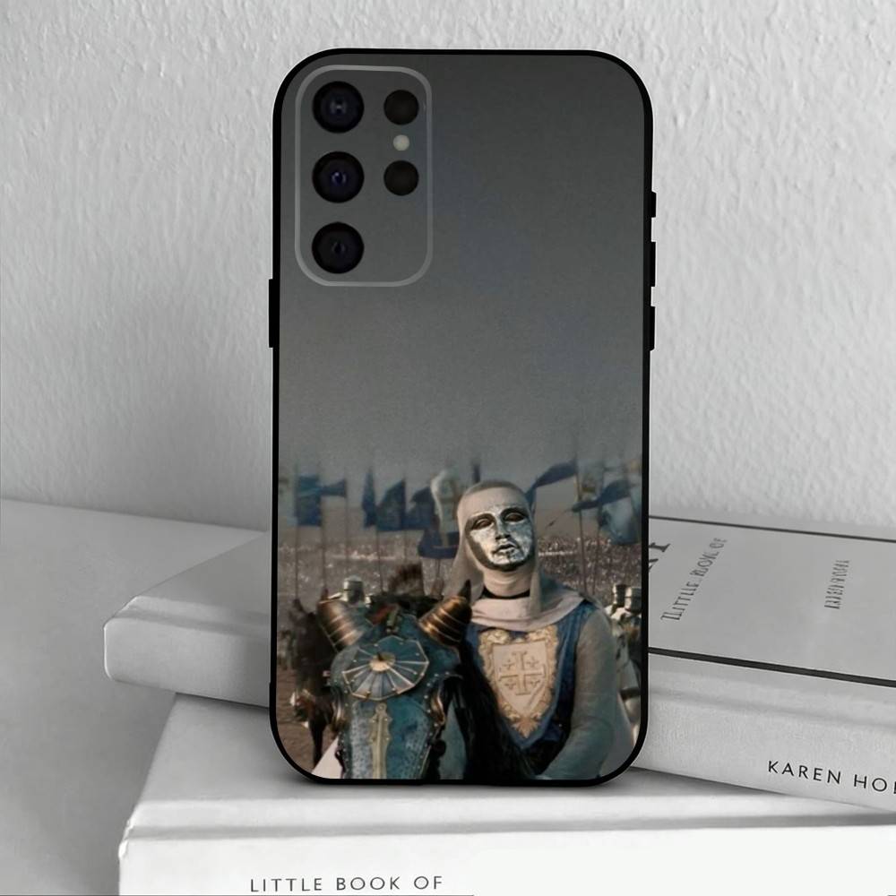 

B-Baldwin IV of J-Jerusalem Phone Case For Samsung S25,S24,S21,S22,S23,S30,Ultra,S20,Plus,Others Soft Black Cover Samsung S25