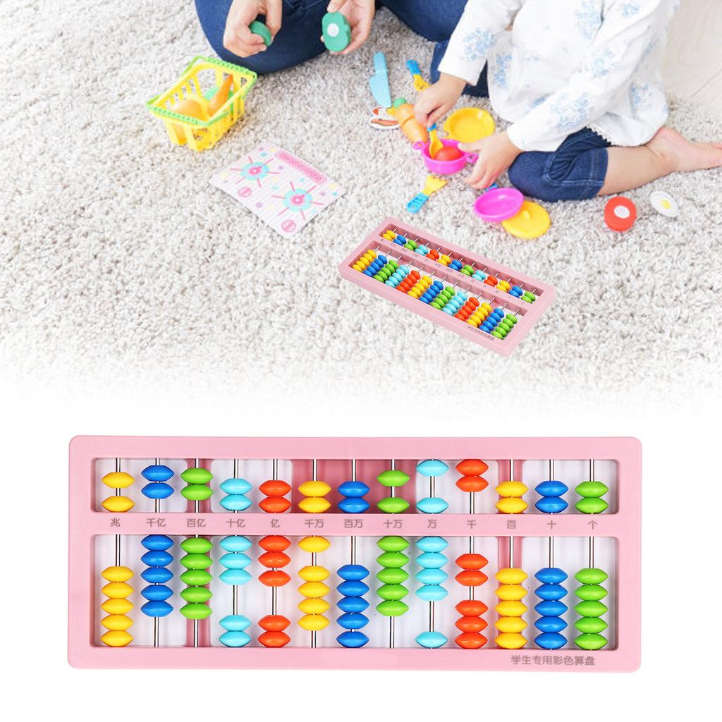 Abacus Small Portable Children s Puzzle 13 Grades 7 Beads Mental Arithmetic Math Abacus