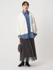United Arrows Green Label Relaxing Washable Puff Knit Cardigan, 36281190960, 0300, OFF WHITE (03), FREE Shipping