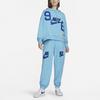 Nike American Vintage Letter Print Hoodie Women Hoodies Baltic-Blue DV8087-416