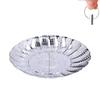 Cesta de Vapor Multifuncional de Aço Inoxidável Dobrável Rack de Vapor Utensílio de Cozinha Acessório de Cozinha XL