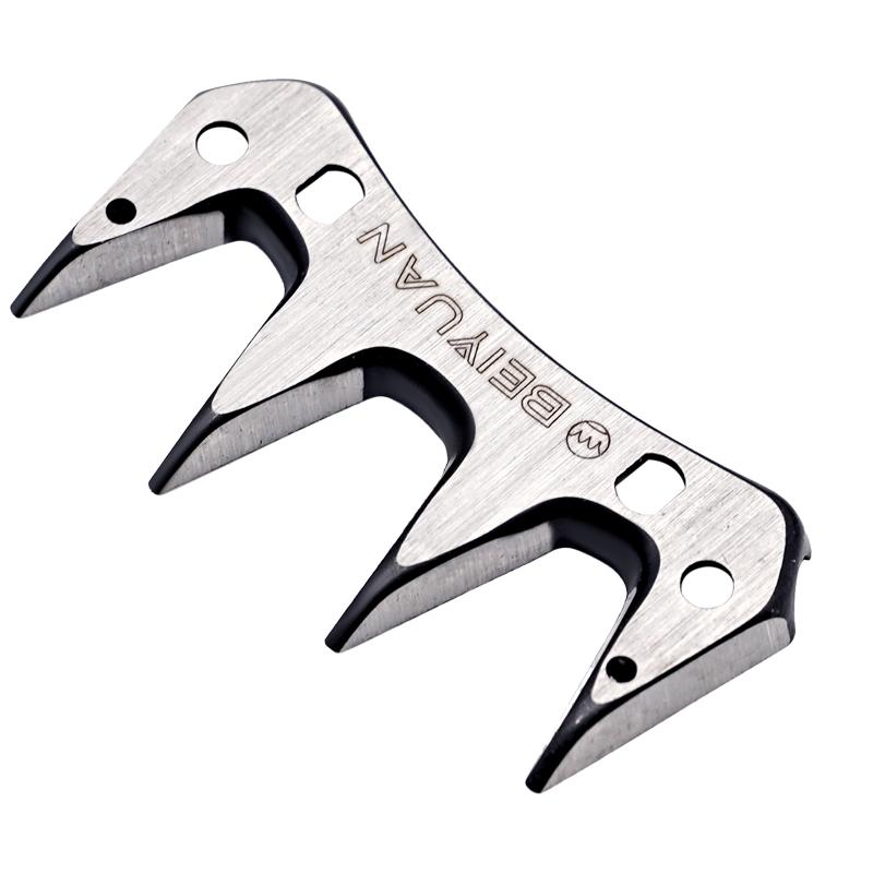 

BEIYUAN 4 Tooth Blade Sheep Shears Convex Comb Cutter Shearing Clipper For Sheep Clipper Shears Scissorsd 1/2/4Pcs