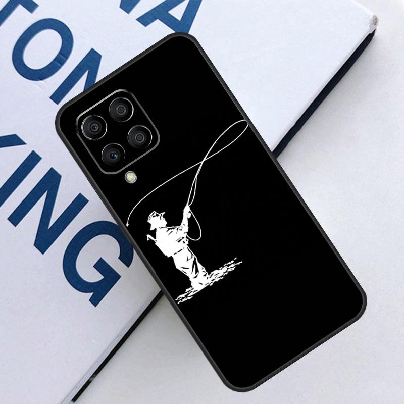 Fishing Fisherman For Samsung Galaxy M14 M34 M54 M31 M13 M33 M12 M32 M52 M11 M21 M35 M53 M55 M15 M06 M16 Case