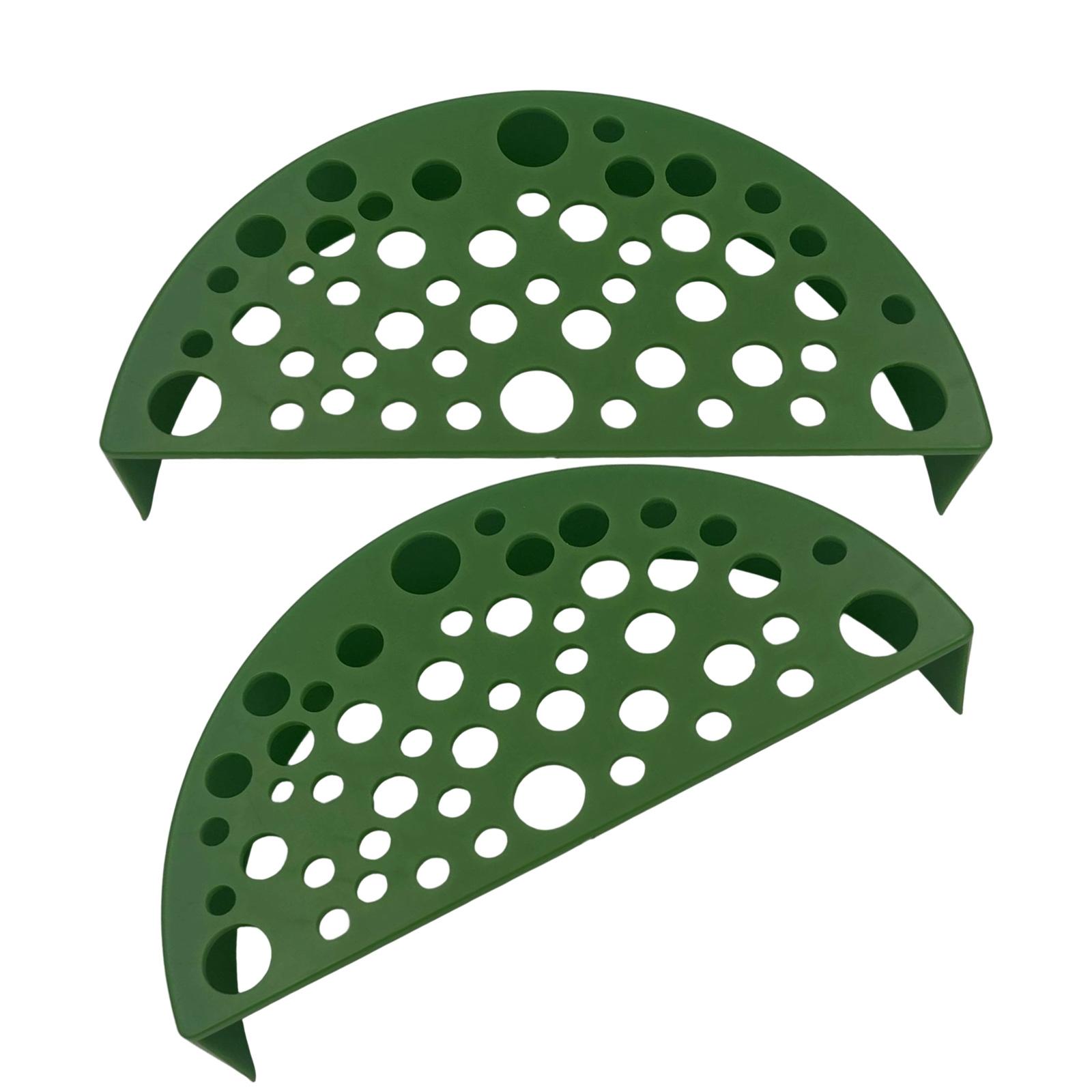 

Упаковка из 2 пещер для креветок из АБС-пластика для разведения, укрытия и защиты мелких рыб темно-зеленого