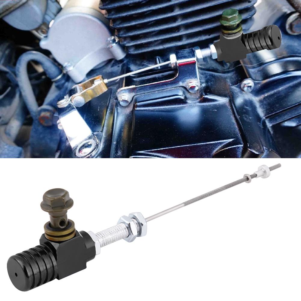 M10x1.25mm Hydraulische Kupplung Master Zylinder Brems Pumpe Schwarz für Motorrad ATV Dirt Bike