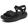 Skechers Pop Ups 3.0 Comfortable Fashion Velcro Thick Sole Beach Sandals Women Sandals Black 114807-BBK