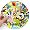 50 Tennis Graffiti Personalized Sports Creative Guka DIY Skateboard Suitcase Stickers Waterproof