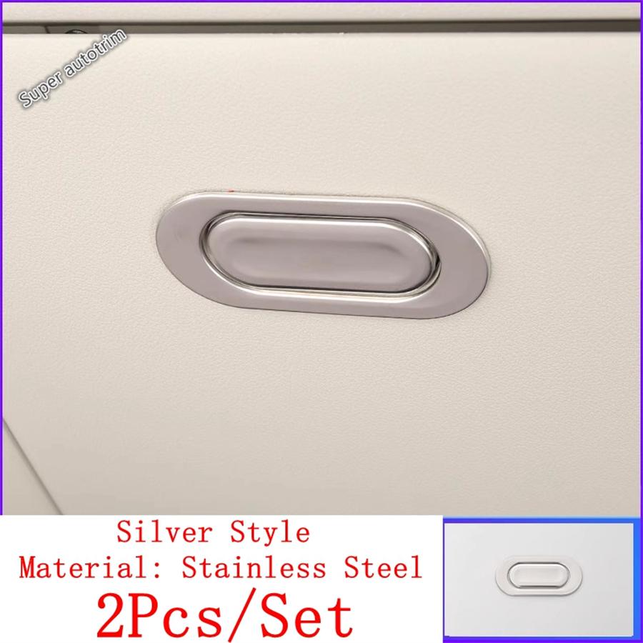 Dashboard Air AC Vent / Glove Box / Window Lift / USB Panel Cover Trim For GWM Ora Good Cat  - 2024 Stainless Accessories