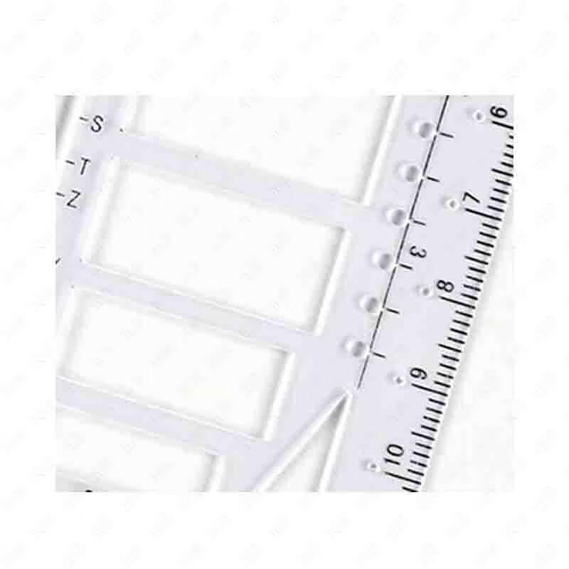 81 Combined Army Commander Map Plotting Ruler