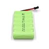 Gecoty 7.2V Battery, SM-2P Plug, 2400mAh Ni-MH Rechargeable Battery with Charging Cable, Suitable for Many Types of RC Trucks, RC Engineering Vehicles