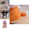Adorable Plush Sanrio Shark Cat Backpack Keychain Doll Pendant For Creative Gifts