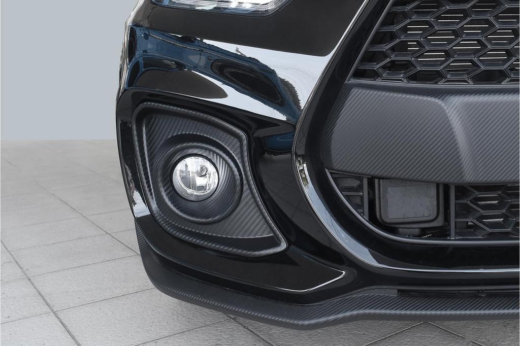 SecondStage Suzuki Swift Sport ZC33S Fog Lamp Matte Black Carbon Fiber S032AES Garnish, Style,