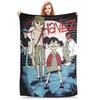 Music Band G-gorillazs Blanket  Warm Soft Fashion Plush Throw Blanket For Students Couch Chair Flannel Bedspread Bed Cover